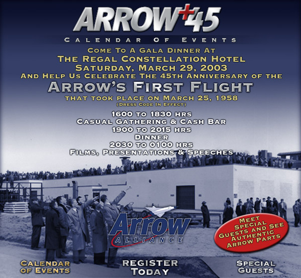 Original Arrow 45th anniversary historical artwork